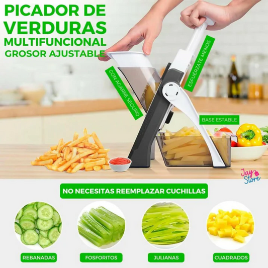 Cortador de Verduras 6 en 1 TurboSlice Pro™